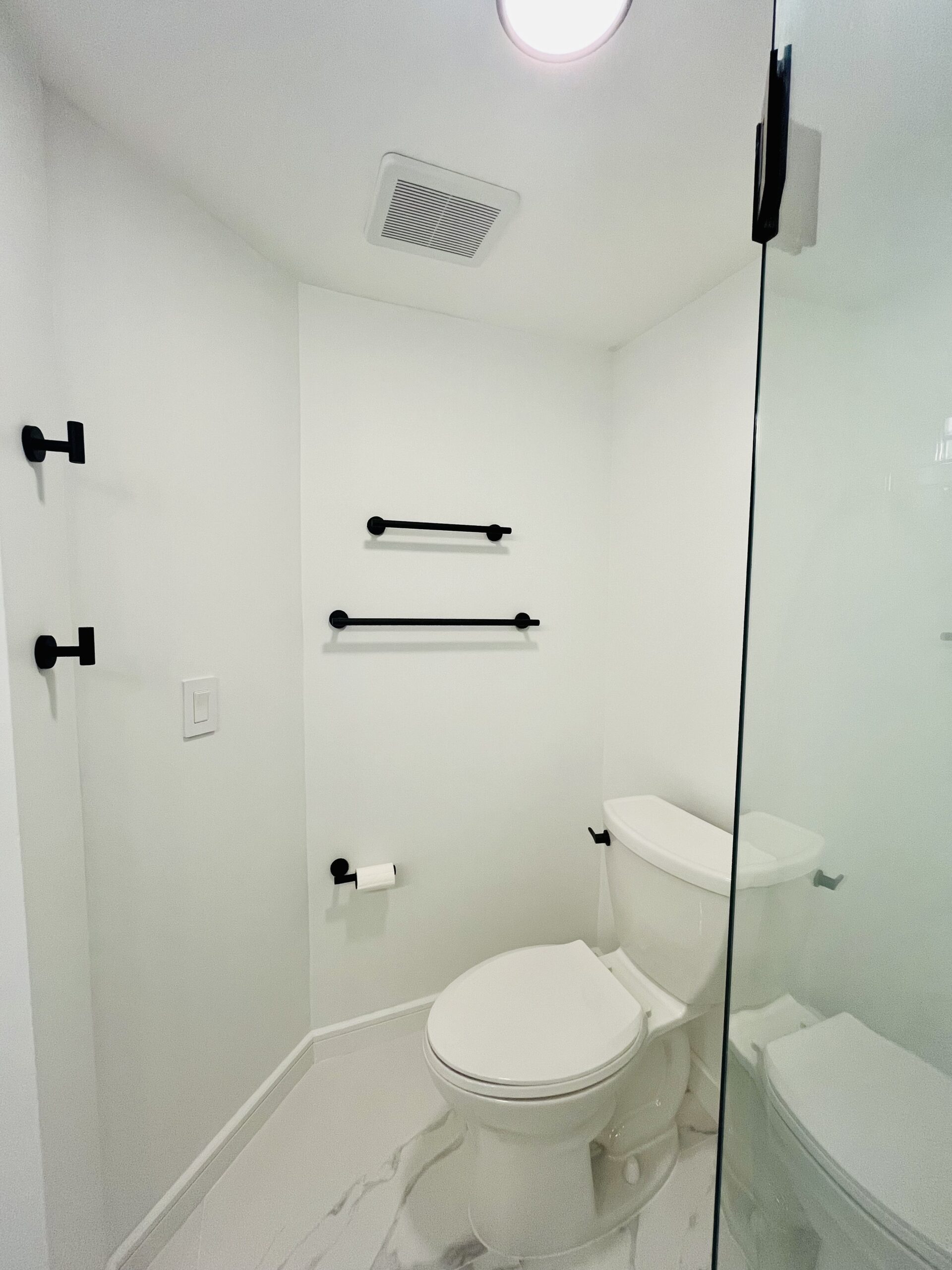 Bathroom remodeling project
