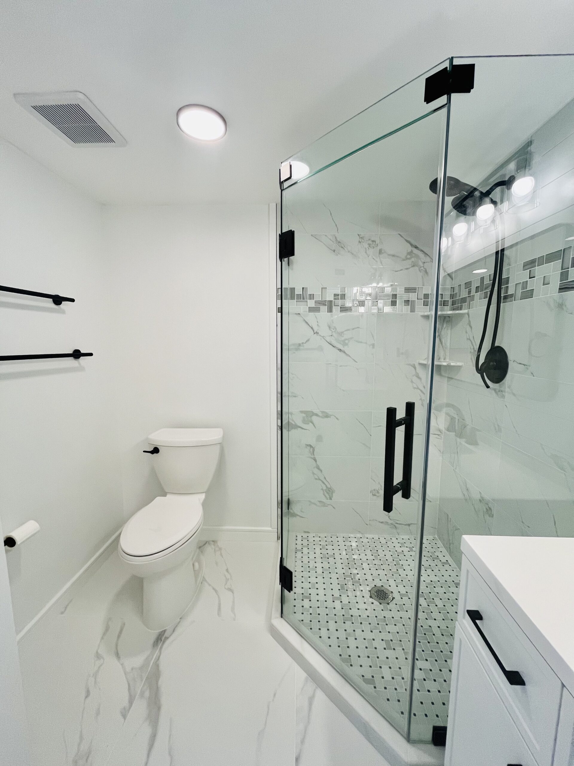 Bathroom remodeling project