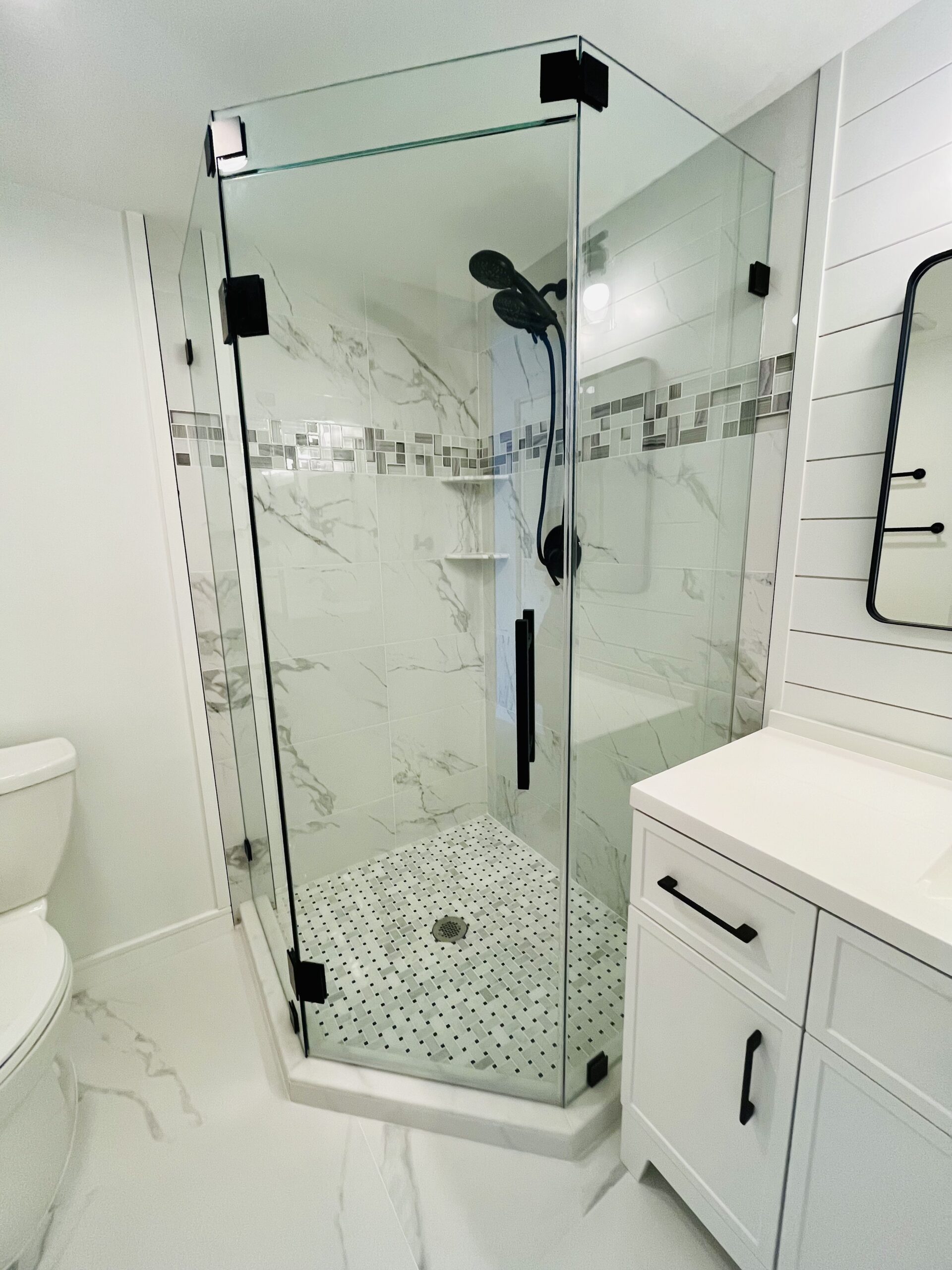 Bathroom remodeling project