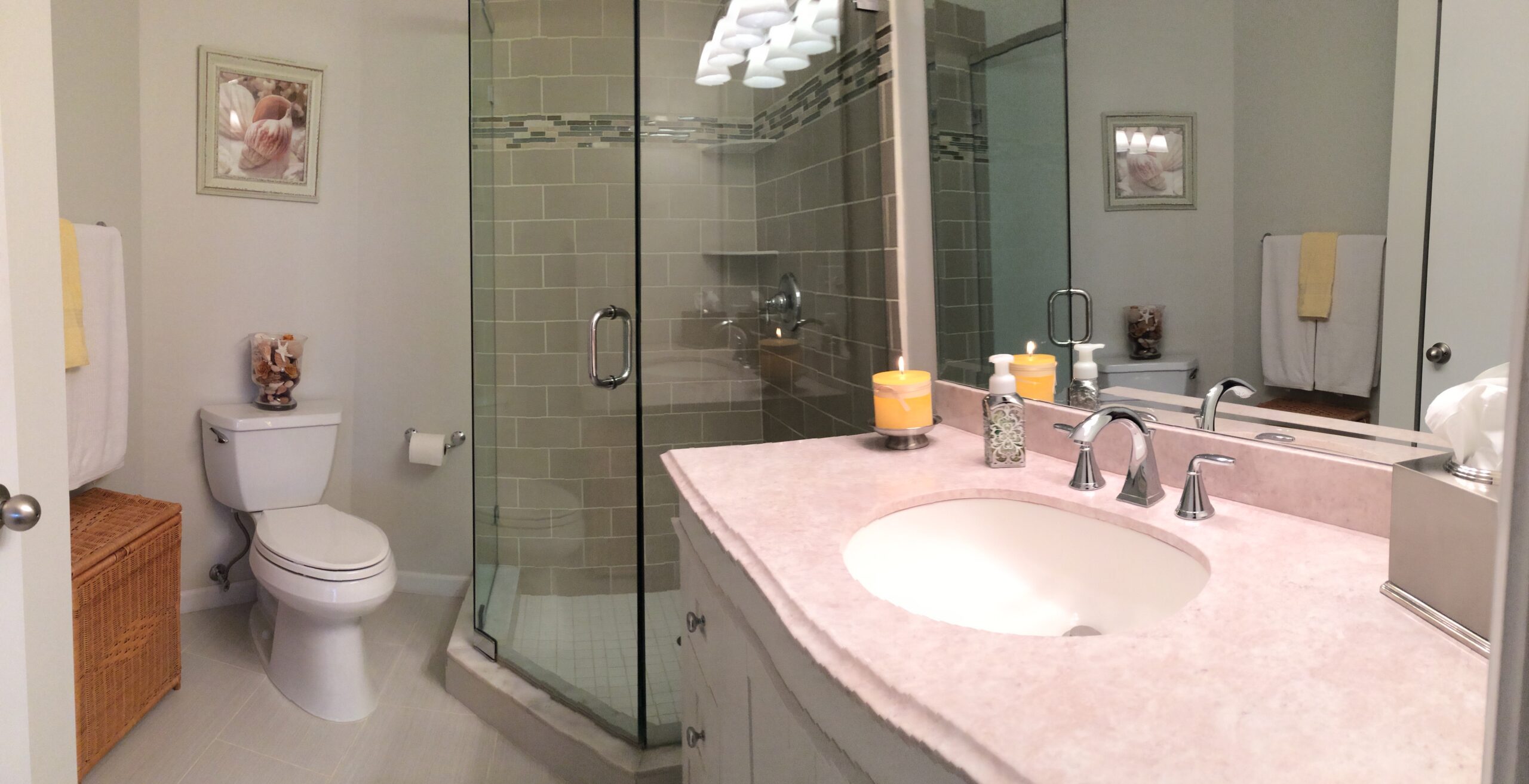 Master bathroom remodeling project