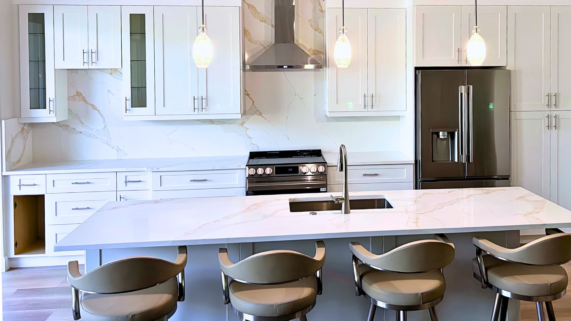 Kitchen remodeling project by South West Shores Construction
